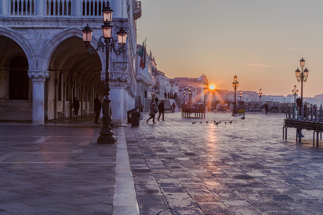 Sunrice in Venice