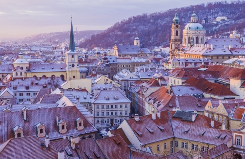 Winter in Prague